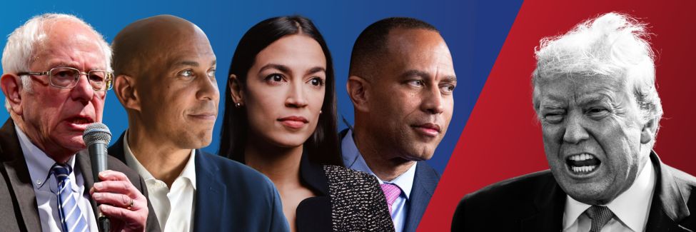Top Democrats vs Trump