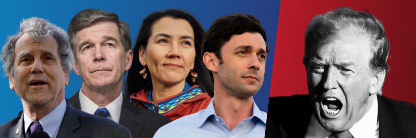 Senate Democrats vs Trump