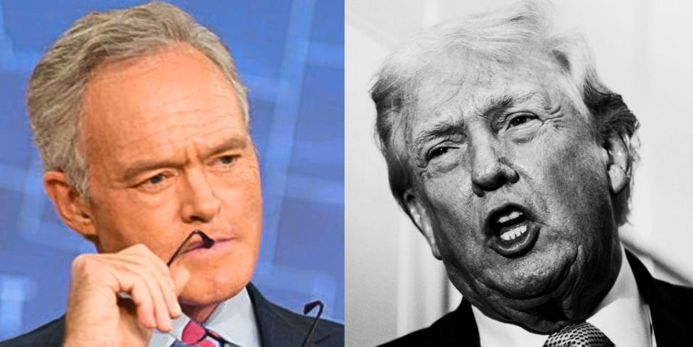 Scott Pelley vs Donald Trump