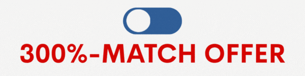 300%-MATCH