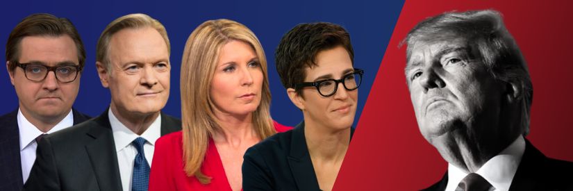 Trump vs MS NOW hosts