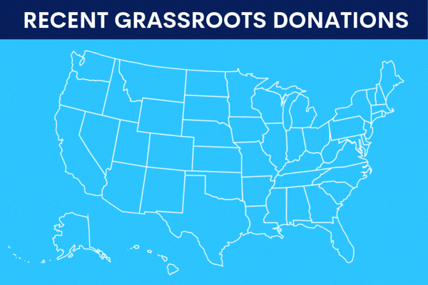 Donations are soaring!