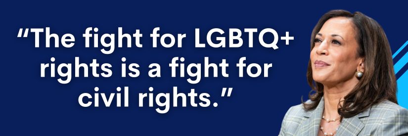 Harris: The fight for LGBTQ+ rights is a fight for civil rights.