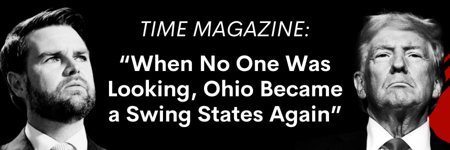 HEADLINE: When no one was looking, Ohio became a swing state again.