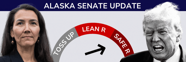 Alaska shifts to LEAN REPUBLICAN