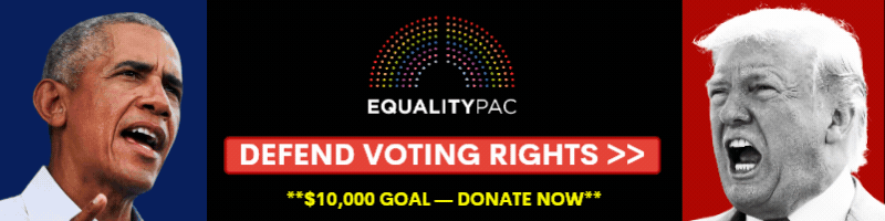 Defend Voting Rights: $10,000 Goal