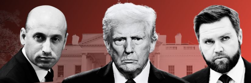 Donald Trump, Stephen Miller, JD Vance