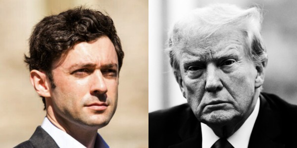 Jon Ossoff vs Donald Trump