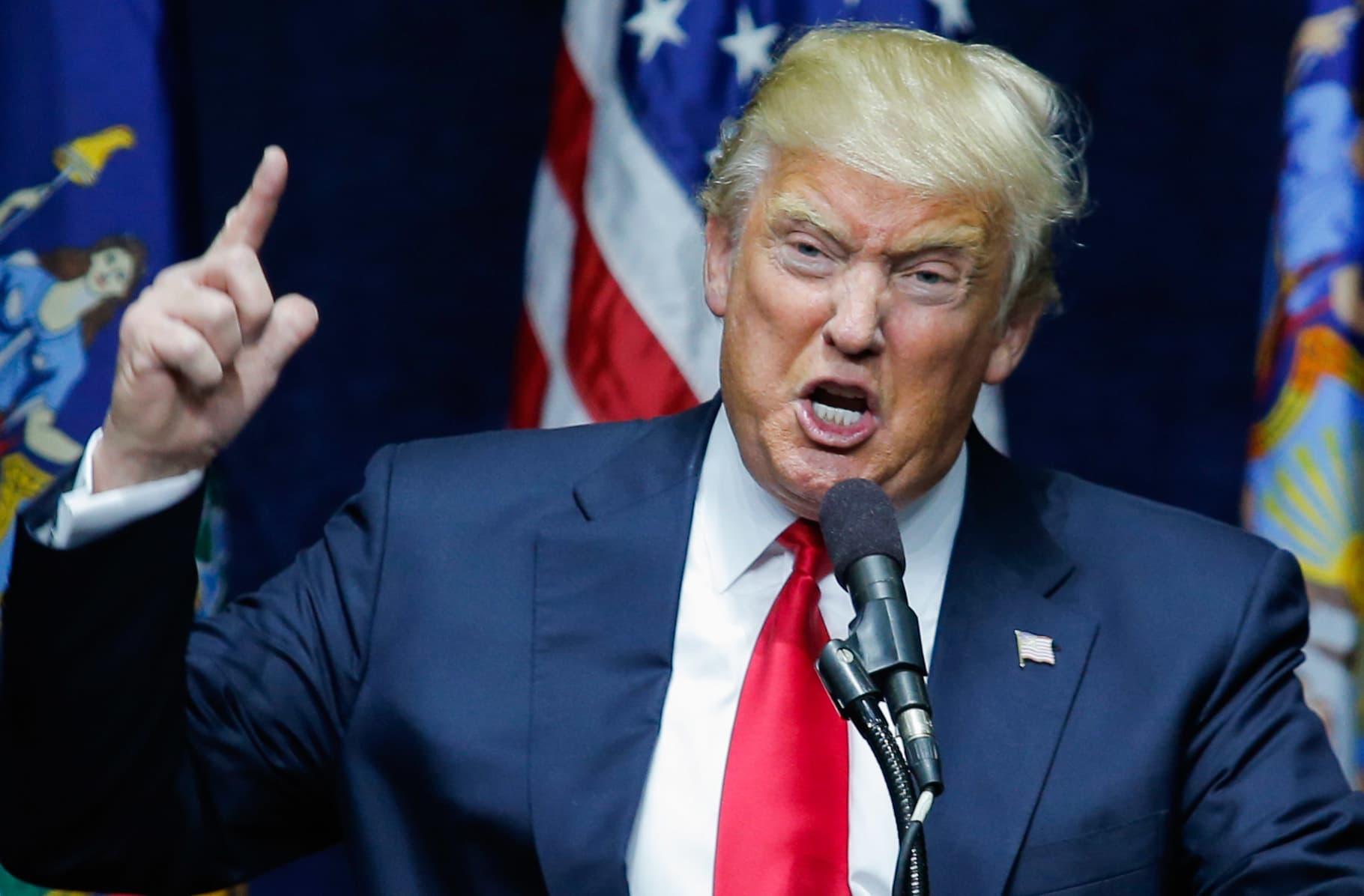 Screaming Trump